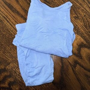 Kyte baby periwinkle pajamas set